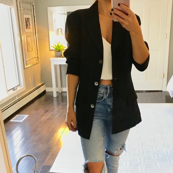 bebe Jackets & Blazers - BEBE San Francisco black oversized blazer 6